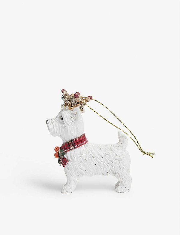 圣诞小狗装饰 8cm