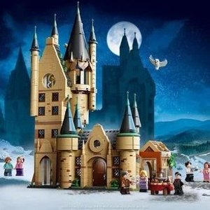 Lego 官网哈利波特系列 霍格沃茨城堡 天文塔