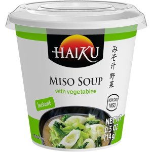 Haiku降价了 顺手带个尝尝即食蔬菜味噌汤块