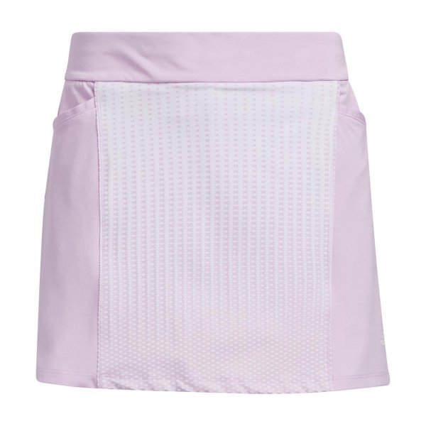 女童印花粉色短裙