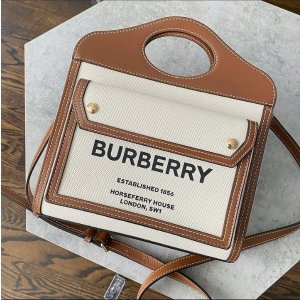 黑五价：Burberry 罕见私促 收经典Pocket、爆款托特、半月包