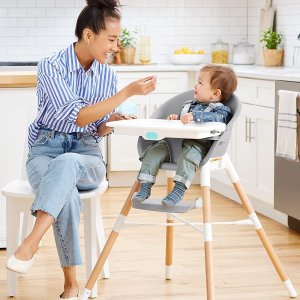 史低价：Skip Hop 4合1成长性儿童餐椅+小餐桌 高脚椅可转换