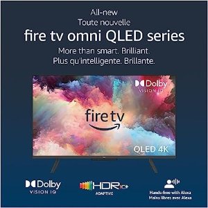 Amazon史低$10差距可入！Fire TV Omni旗舰款 43寸 4K QLED智能电视