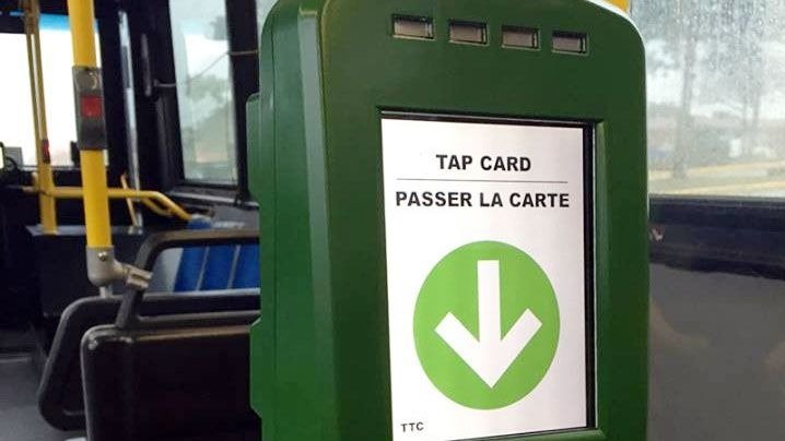 TTC乘客注意！从8月15日开始，可以使用信用卡、借记卡支付车费！
