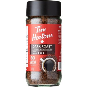 🥬白菜价🥬：Tim Hortons 烘焙速溶咖啡 100g 100％阿拉比卡咖啡豆