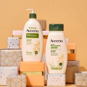 Aveeno 天然护肤品牌  燕麦身体乳$16/1L 滋养肌肤 湿疹救星