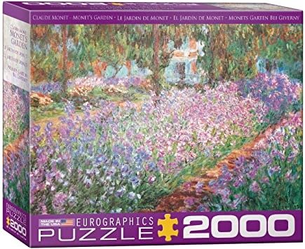 莫奈花园拼图2000片