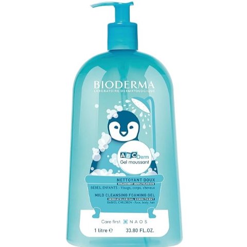 Bioderma 泡沫凝胶婴儿沐浴露/温和洁面乳 保护娇嫩敏感肌肤