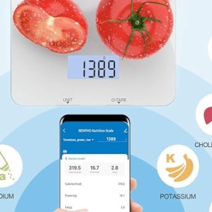 卷王大战! RENPHO 食品秤，内带手机app! 超方便