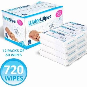 WaterWipes 婴儿湿巾 清洁敏感小屁屁 12包×60张=720张