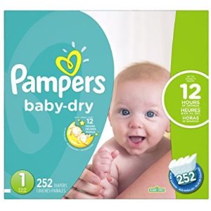 Pampers Baby-Dry 纸尿裤 1- 6号 (128 - 252片)