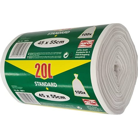 100个20L垃圾袋