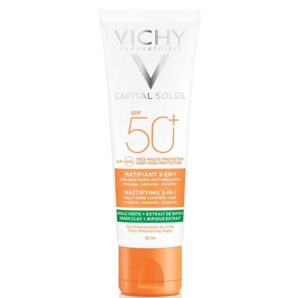 三合一哑光防晒 SPF50+ 50ml