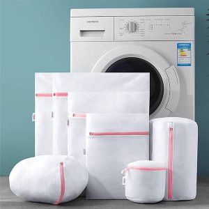 HIKIMA 网状洗衣袋8件套 防缠绕变形 不怕烘干机“吃”袜子