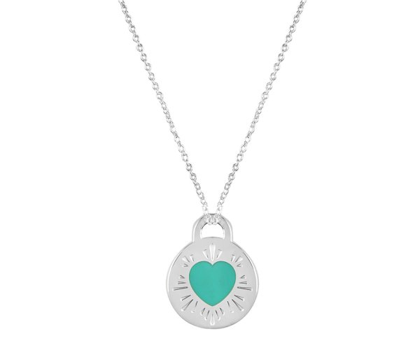 Return To Tiffany Round Heart Pendant  项链