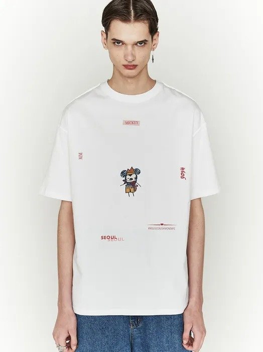 [ X DISNEY ] 米老鼠T恤