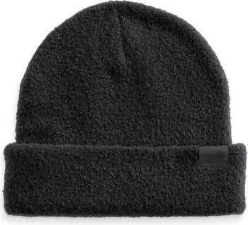 黑色毛绒帽