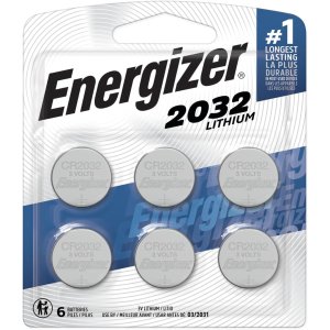 Energizer  CR2032 3V纽扣电池 6枚入