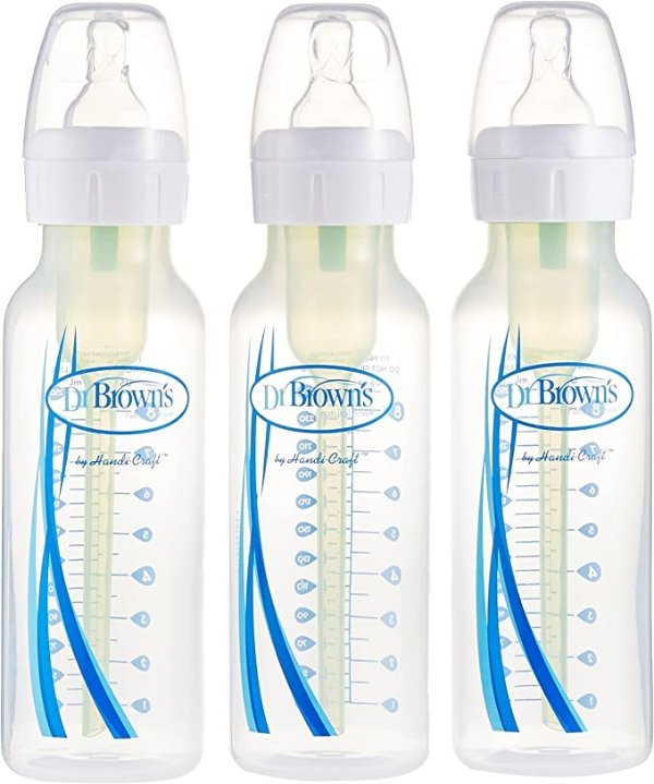 Level 1奶瓶 3 Pack, 250 ml Capacity