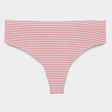 粉色条纹三角内裤
