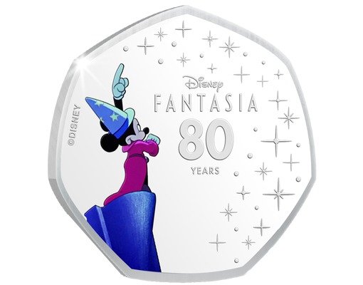 迪士尼80周年纪念币