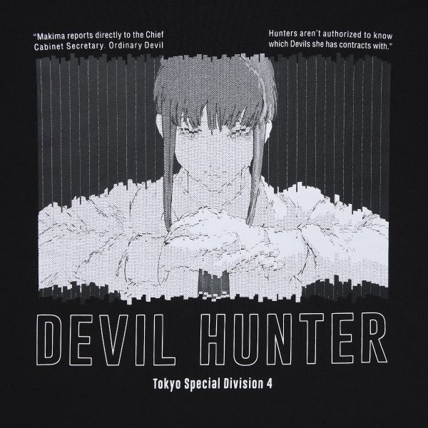 黑色Devil Hunter联名T恤