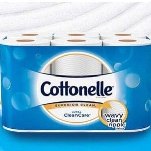 Cottonelle Ultra CleanCare 舒适双层厕纸 36大卷