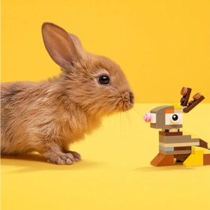 LEGO官网 复活节好礼推荐，封面兔兔图纸免费下载