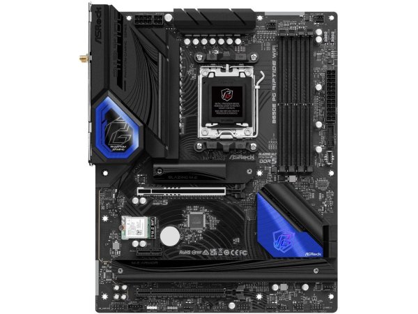 ASRock B650E AM5主板 兼容6600MH频率 USB接口16个