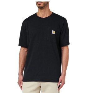 💥史低价💥：Carhartt 男士 宽松重型短袖口袋T恤 内搭必备 多色选！