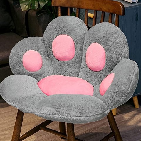 可爱猫爪坐垫