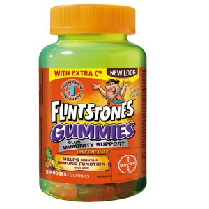 Bayer 拜耳 Flintstones儿童复合维生素软糖50粒