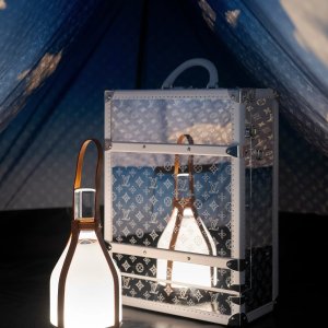 Louis Vuitton 新品帐篷抢先看 帐篷+硬箱Monogram组合狂想