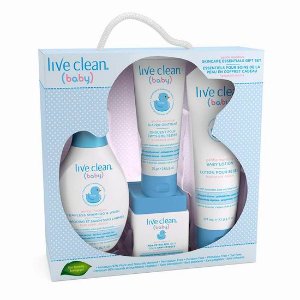 Live Clean 加拿大有机天然燕麦 防过敏婴儿护肤礼盒
