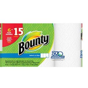 厨房必备！Bounty Select-a-Size 厨用用纸 超大6卷