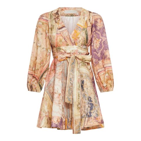 Zimmermann印花连衣裙