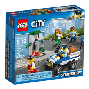 LEGO 乐高 City 城市系列 60136 警察局入门套装
