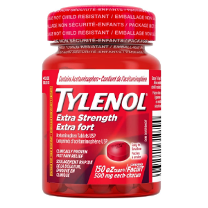 Tylenol 泰诺强效退烧止痛片 秋冬常备 500mg150粒装