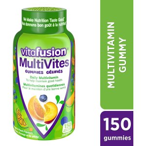 Vitafusion 成人复合维生素软糖150颗 天然水果味