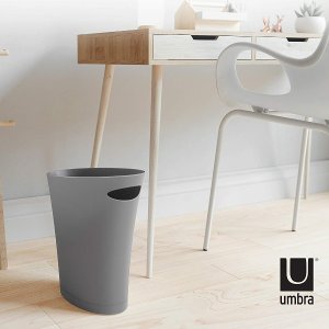 Umbra 时尚纤薄款垃圾桶 7.6L容量带提手 近期低价！