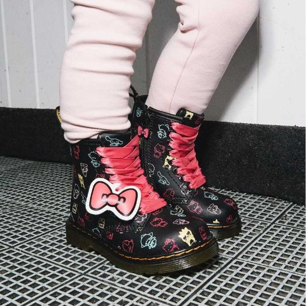 x Hello Kitty联名幼童马丁靴