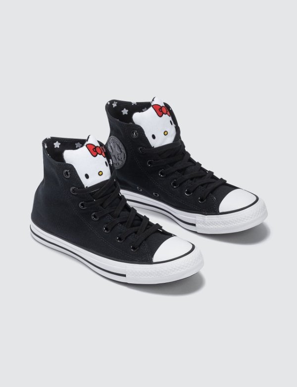 Converse X Hello Kitty 帆布鞋