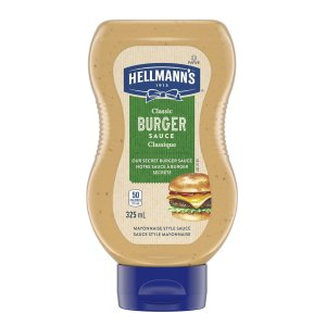 Hellmann's 经典口味汉堡酱 325ml挤压瓶 跟🍔店里一个味