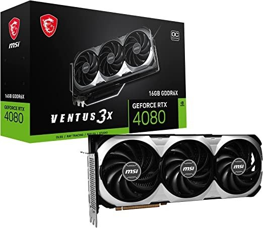 GeForce RTX 4080 Ventus 3X 16G OC Graphics Card