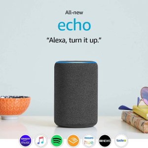 $79（指导价$119）免邮近期好价：亚马逊 All-new Echo 第3代 多色可选