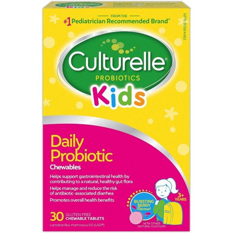 Culturelle 儿童每日益生菌咀嚼片 30片