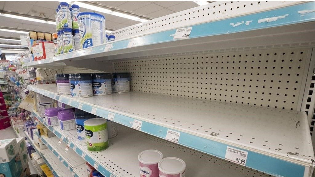 加拿大婴儿奶粉严重短缺问题持续一年多！父母担心随时“断粮”，高价买其他品牌奶粉！