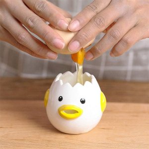 Tomshub 陶瓷可爱鸡蛋分离器 快速分开蛋清蛋黄