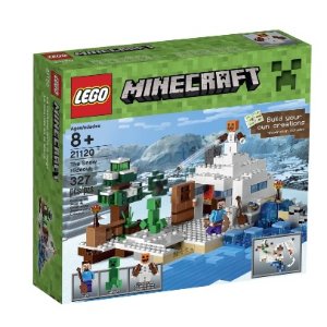 乐高LEGO Minecraft 雪地藏身处 21120