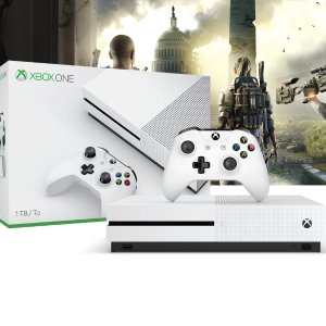 Xbox One S+《全境封锁2》套装 能看直播和4K电影的游戏机